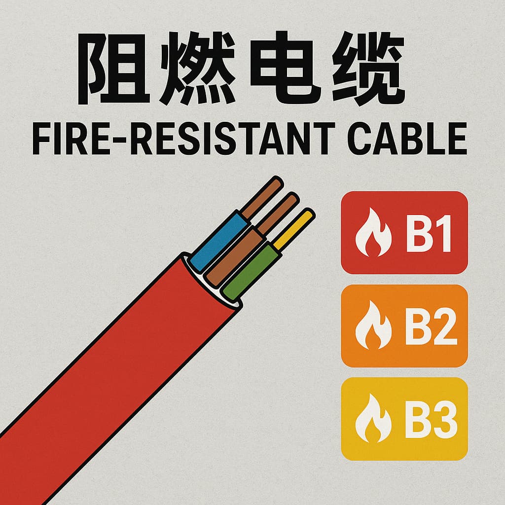 什么是阻燃电缆？？？？B1、B2、B3级的区别你相识吗？？？？