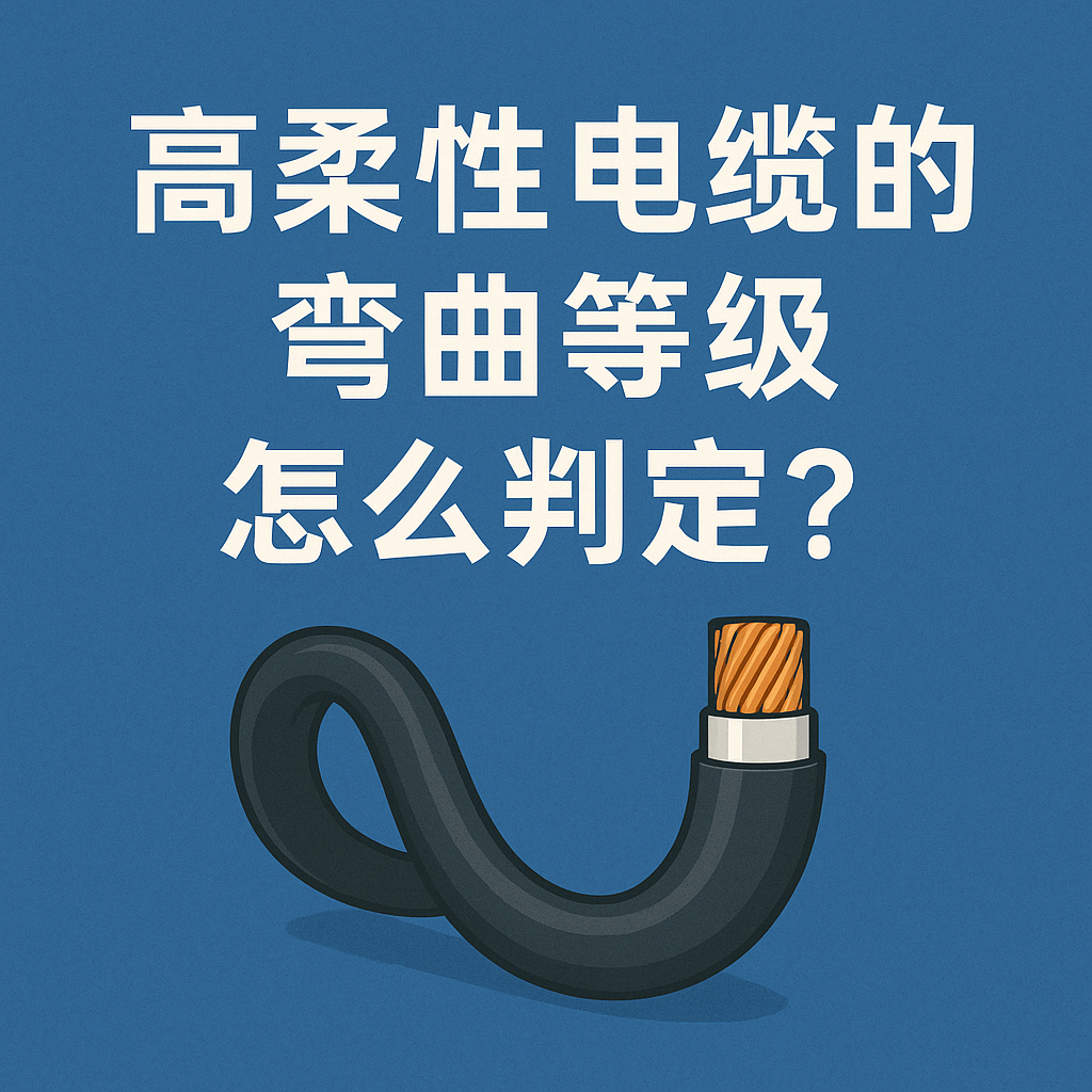 高柔性电缆的弯曲品级怎么判断？？？？？？